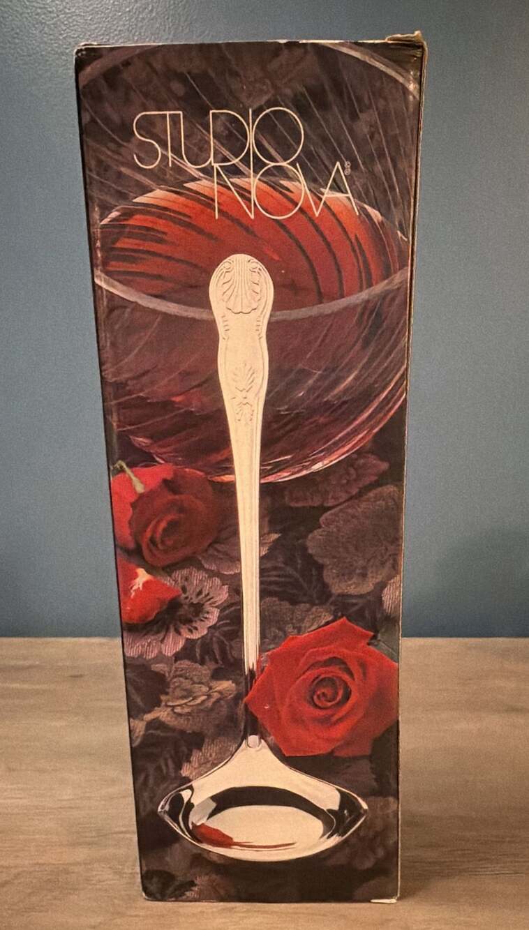 Studio Nova Silverado Silver Plated Punch Ladle